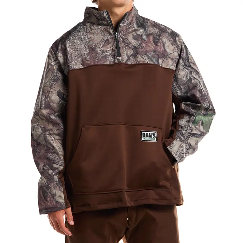 Dan's Briar Quarter Zip Pull Over 1