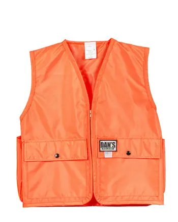 Dan's Kid's Blaze Orange Vest 1