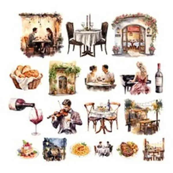Date Night - Ephemera - Table For Two 1