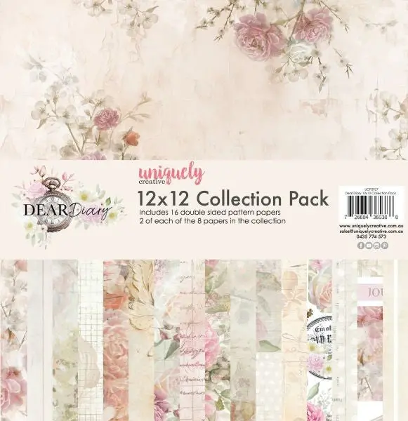 Dear Diary - 12X12 Collection Pack 1
