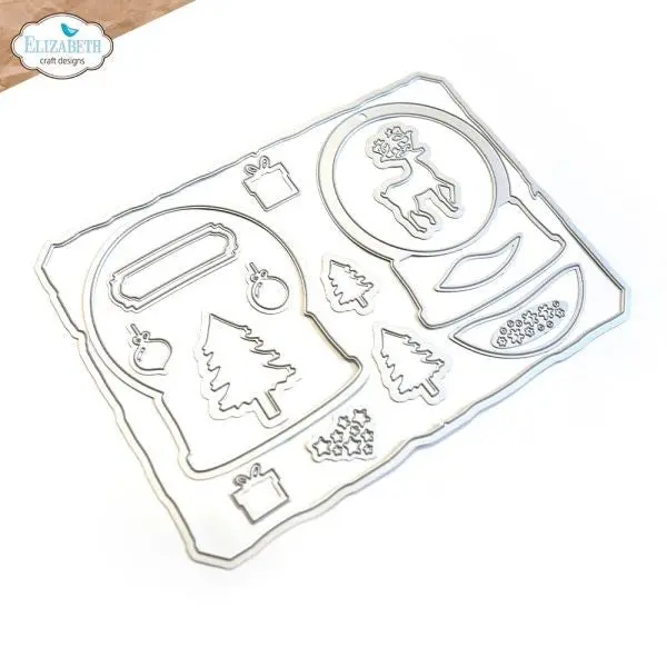 December Romance Collection - Dies - Snow Globe Fun 1