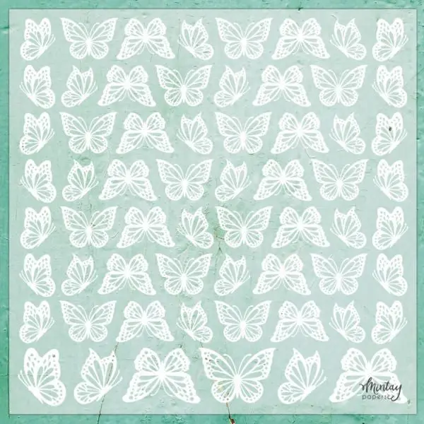 Decorative Vellum - Butterflies 1