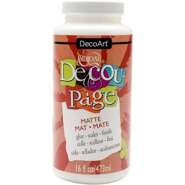 Decoupage Glue - Matte - 16Oz 1