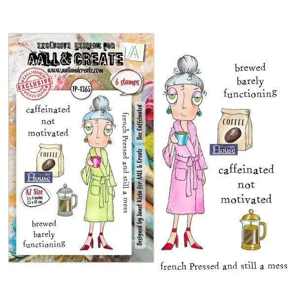 Dee Caffeinated - Clear Stamps 1