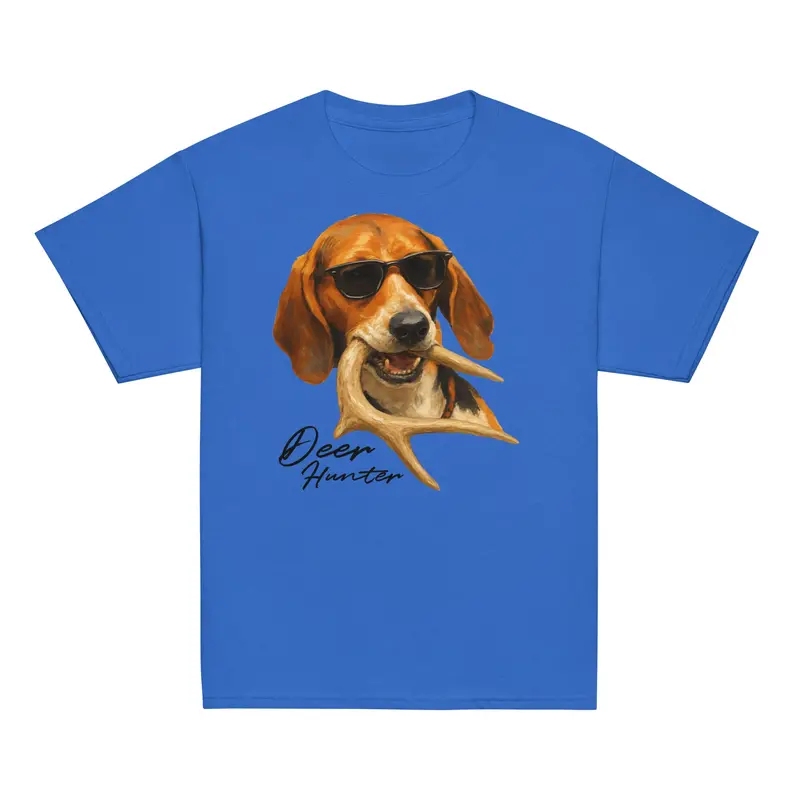 Deer Dog Kids’ Hunting T-Shirt