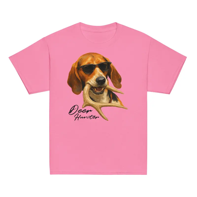 Deer Dog Kids’ Hunting T-Shirt