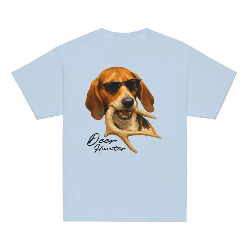 Deer Dog Kids’ Hunting T-Shirt