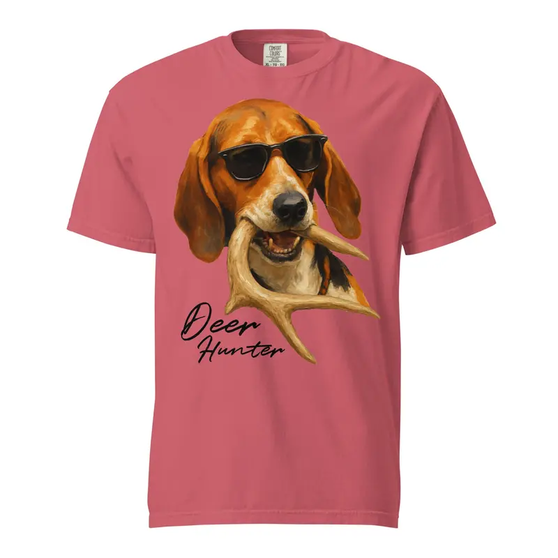 Deer Dog Shirt (Front) 8
