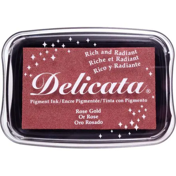 Delicata Ink Pad - Rose Gold 1