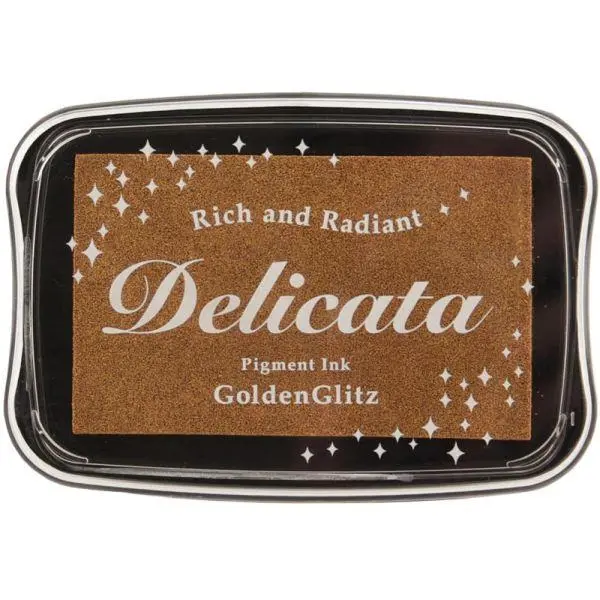 Delicata Inkpad - Golden Glitz 1