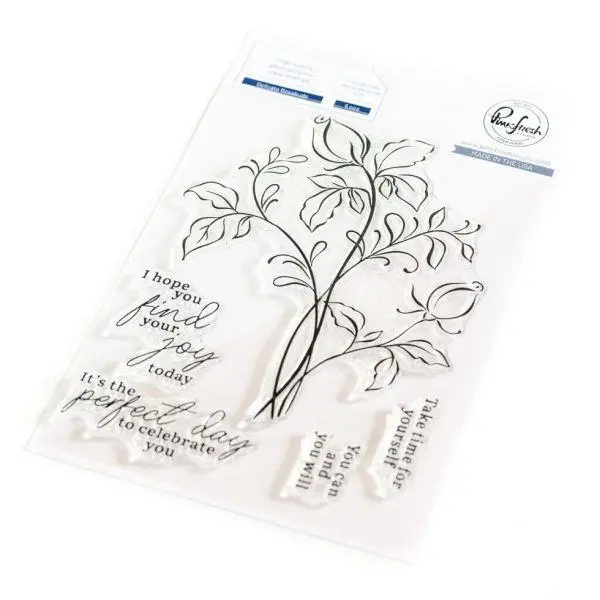 Delicate Rosebuds - Clear Stamps 1