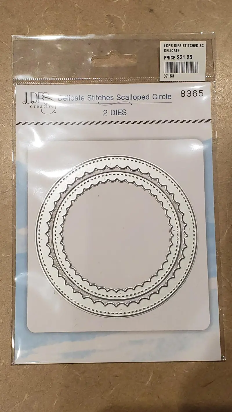 Delicate Stitches Scalloped Circle Die 1