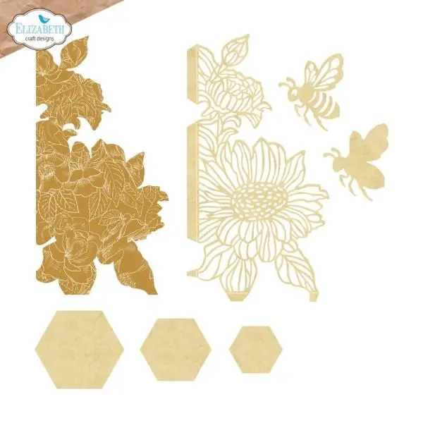 Delightful Discovery - Dies - Bee And Flower Accents 1