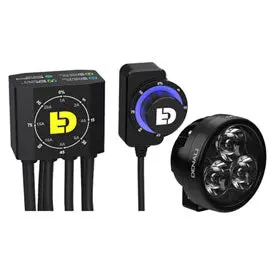 Denali D3 Led Driving Light Kit With Dialdim Lighting Controller 1