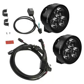 Denali D3 Led Driving Light Kit With Premium Powersports Harness 1