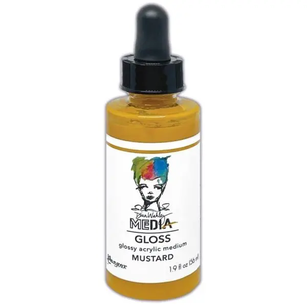 Dina Wakely Media Gloss Spray - Mustard 1