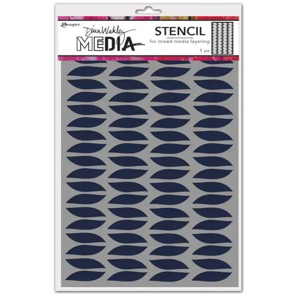 Dina Wakely Media Stencil - Sideways 1