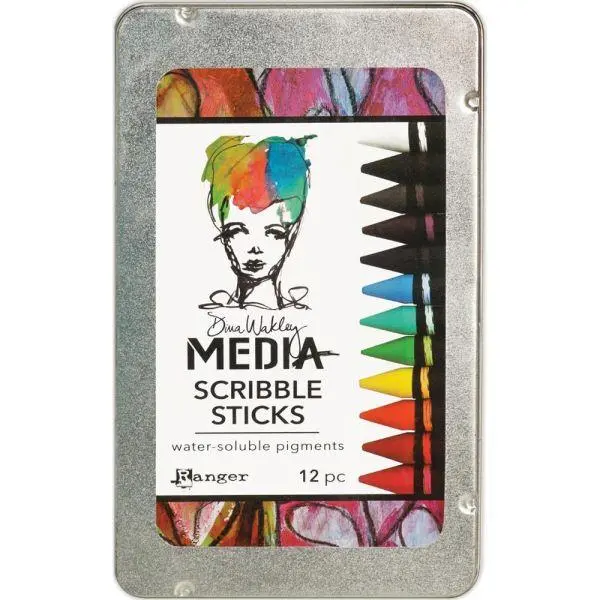 Dina Wakley Media Scribble Sticks 1