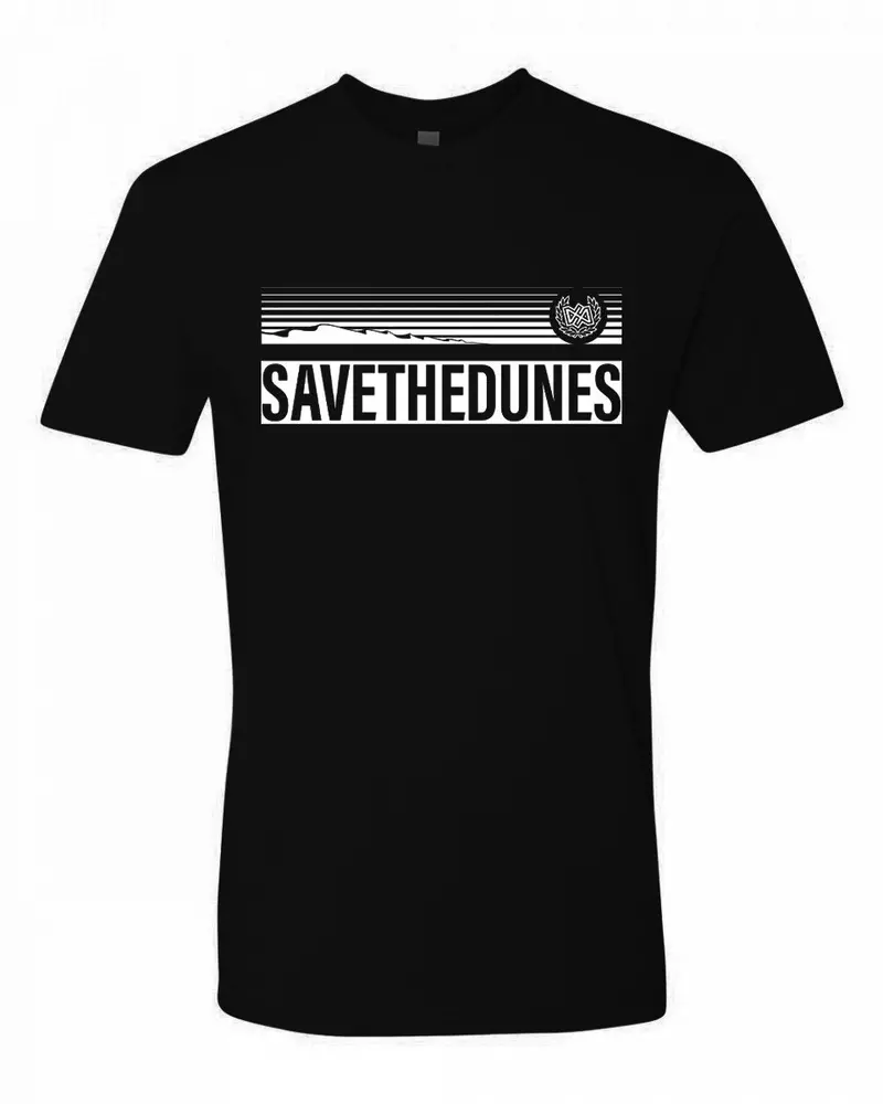 Dirt Alliance - Save The Dunes T-Shirt - Black 1