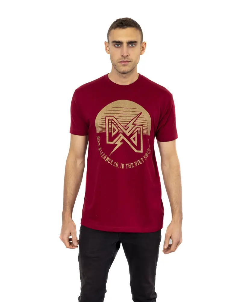 Dirt Alliance - Spool T-Shirt - Cardinal Red 1