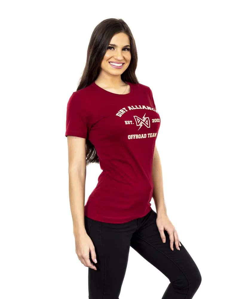 Dirt Alliance - Unified Women’S T-Shirt - Scarlet Red 1