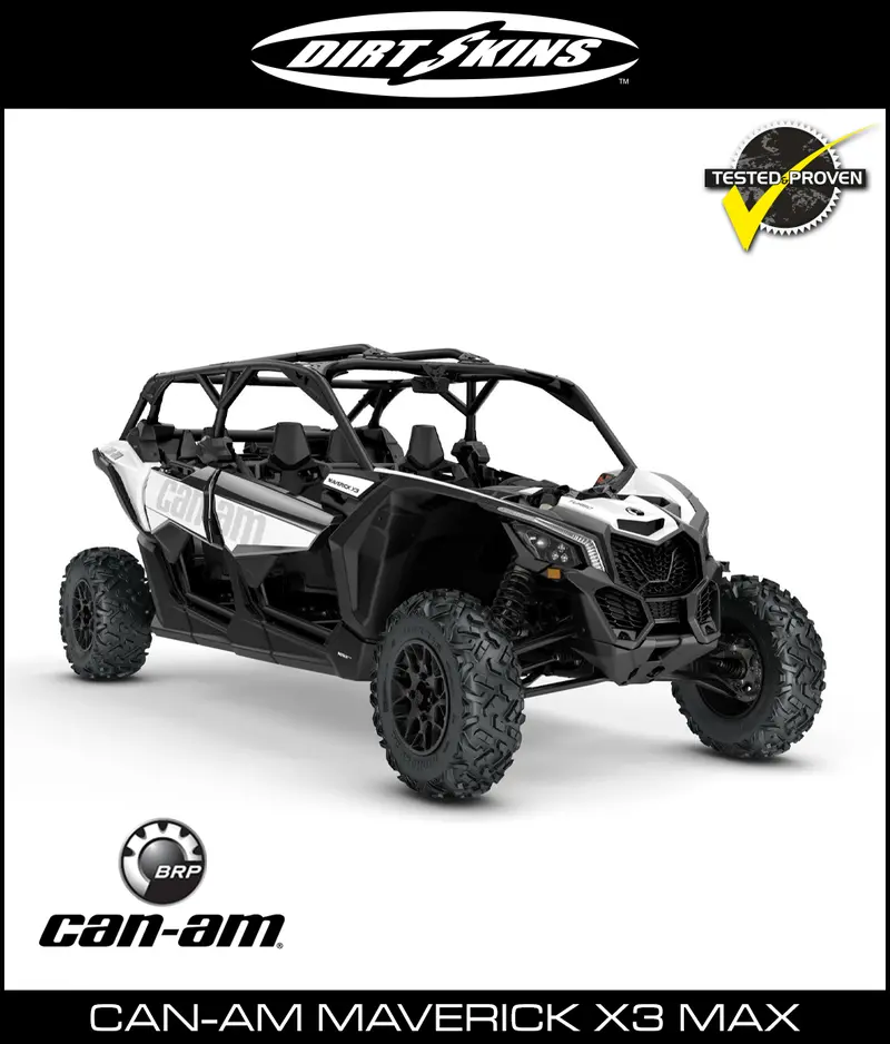 Dirtskins - Can-Am Maverick X3 Max (4 Seat) Shock Covers 2