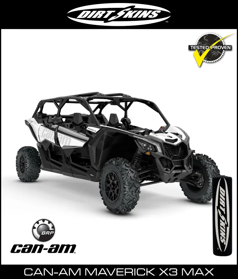 Dirtskins - Can-Am Maverick X3 Max (4 Seat) Shock Covers 3
