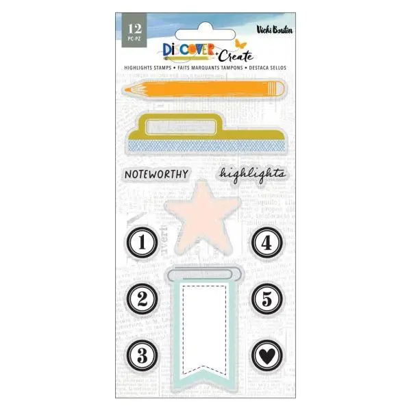 Discover + Create - Clear Stamp Set 1