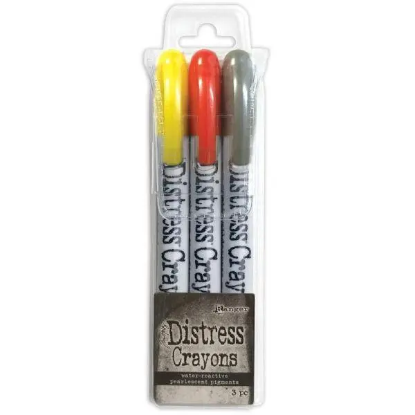 Distress Crayons - Pearl - Halloween Set 3 1