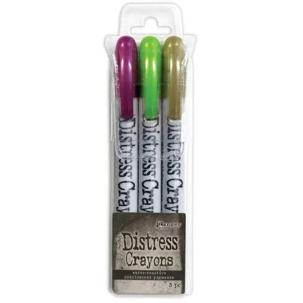 Distress Crayons - Pearl - Halloween Set 4 1