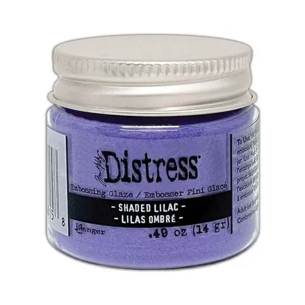 Distress Embossing Glaze - Shaded Lilac 1