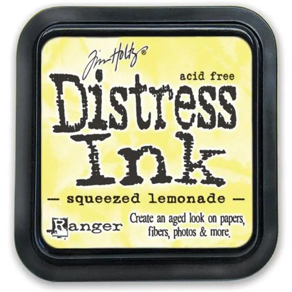Distress Ink Pad - Squeezed Lemonade 1