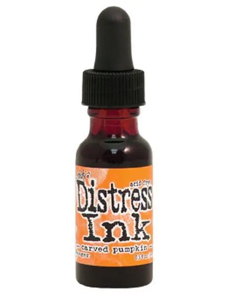 Distress Ink Re-Inker - Carved Pumpkin 1
