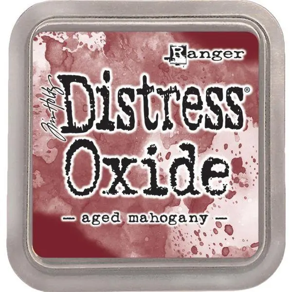 Distress Oxide Ink Pad - Aged Mahogany 1