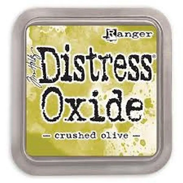 Distress Oxide Ink Pad - Crushed Olive 1