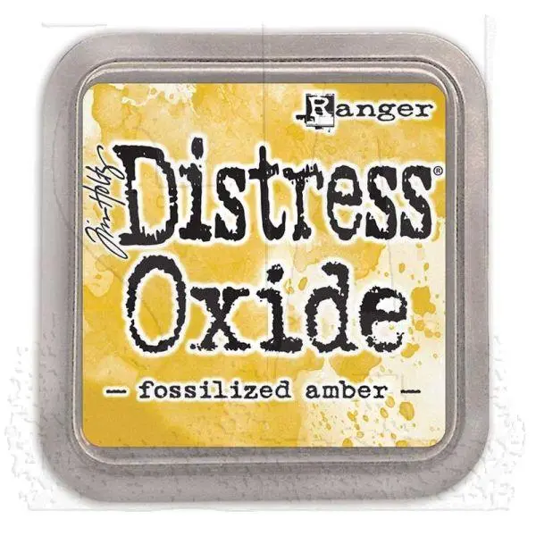 Distress Oxide Ink Pad - Fossilized Amber 1