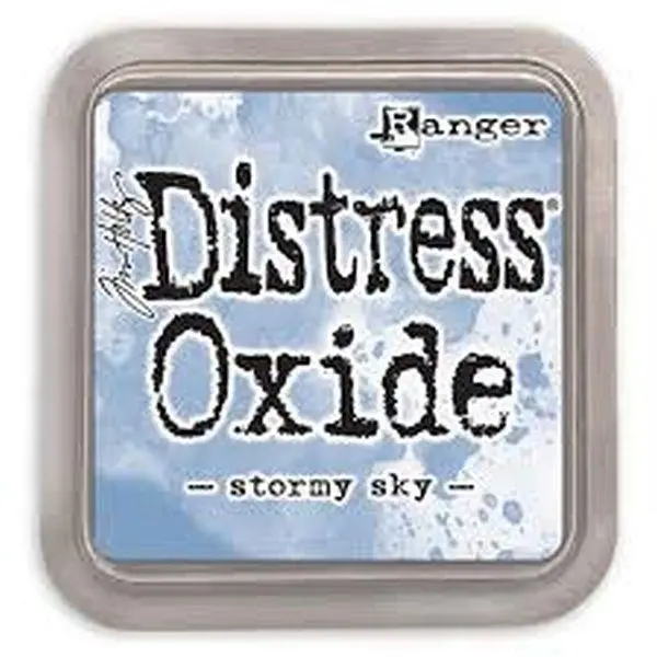 Distress Oxide Ink Pad - Stormy Sky 1