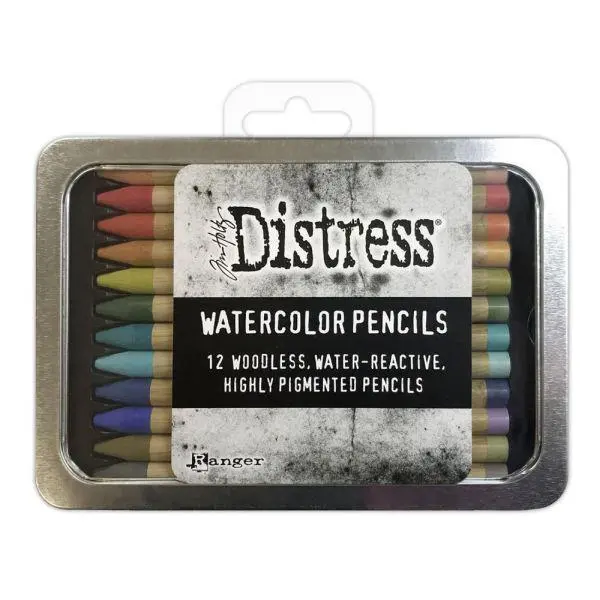 Distress Watercolor Pencils - Set 3 1