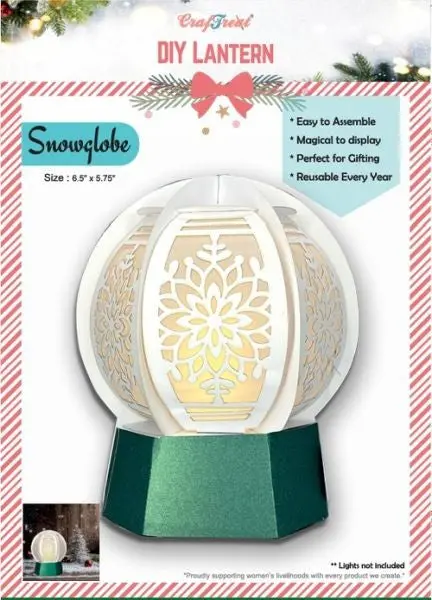 Diy Paper Lanterns - Snowglobe 1