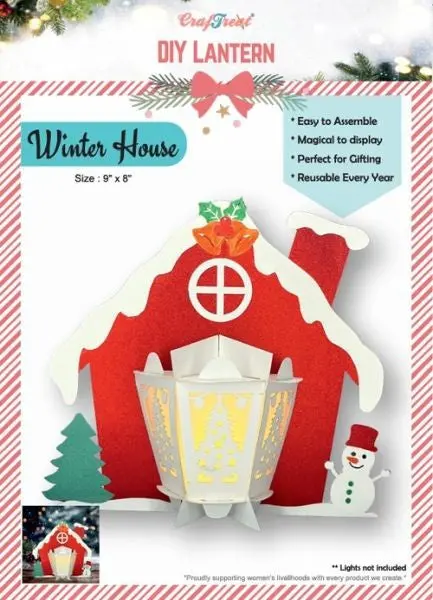 Diy Paper Lanterns - Winter House 1