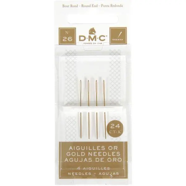Dmc Gold Tapestry Needles - No 26 1
