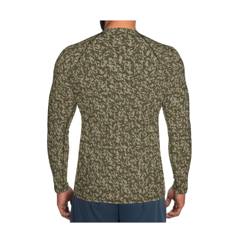 Dog Camo - Compression Long Sleeve Shirt 2