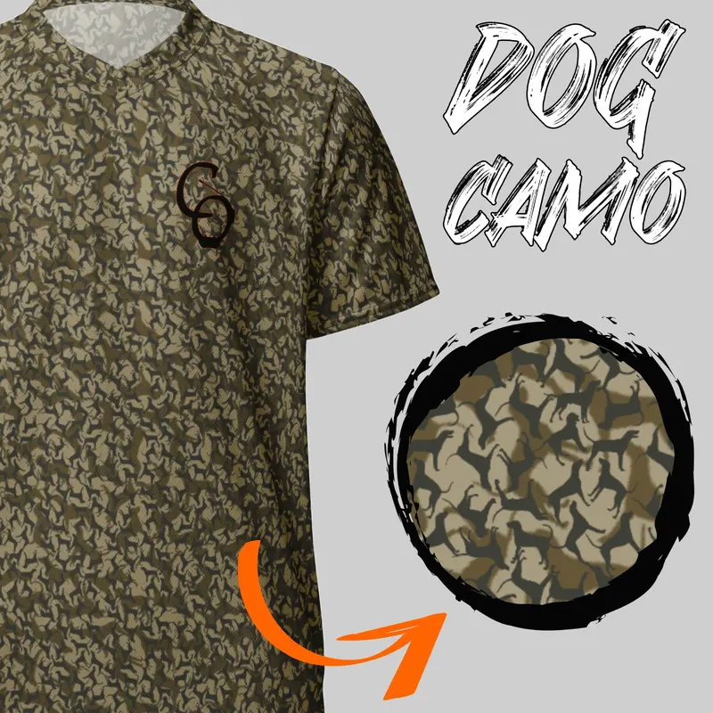 Dog Camo - Compression Long Sleeve Shirt 3