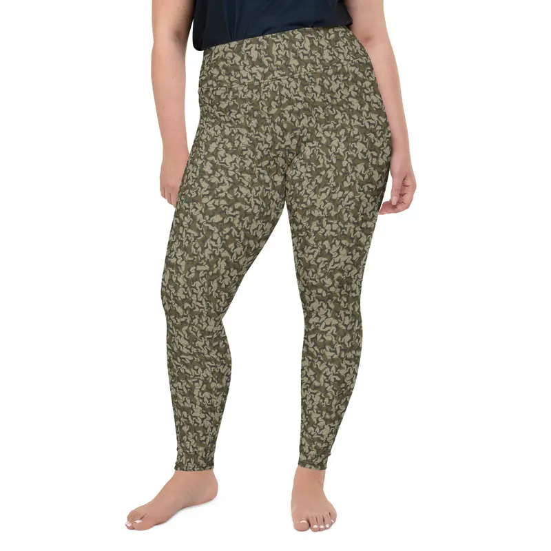Dog Camo - Plus Sizeleggings 1