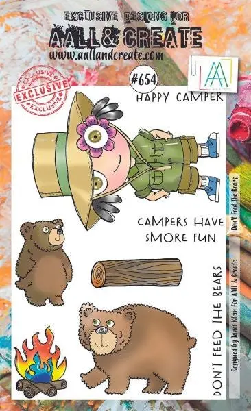 Don't Feed The Bears - Clear Stamps 1