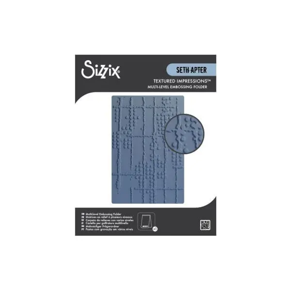 Dot Matrix - Multi-Level Embossing Folder 1