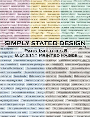 Dragoncore - Journal Pages - 8.5X11 1