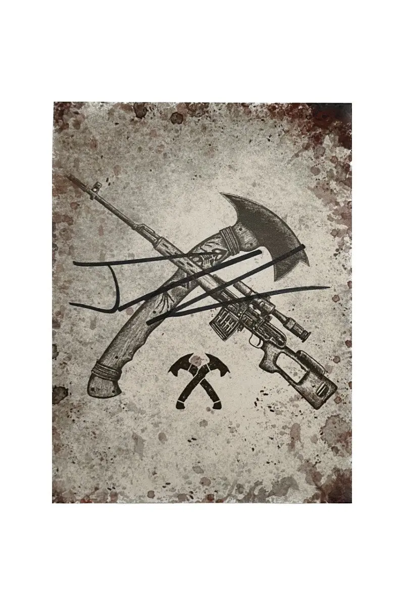 Dragunov Hawk Signed Bookplate 1