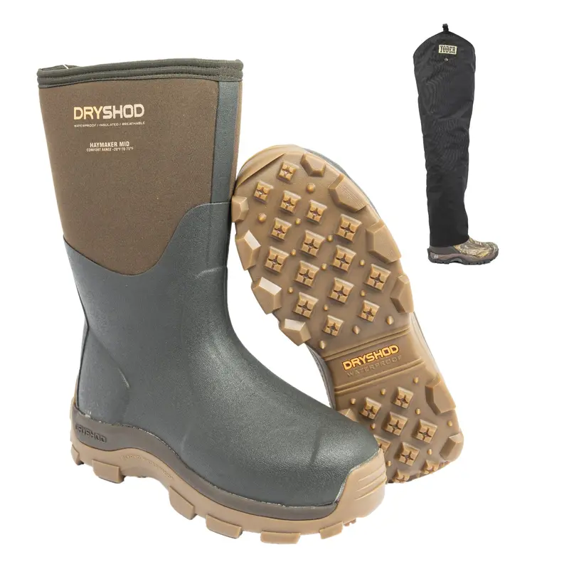 Dryshod Boots With Yoder Chaps 1