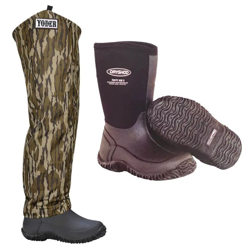Dryshod Kids Tuffy Boots With Yoder Bottomland Chaps 1
